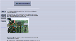 Desktop Screenshot of mikrocontroller.rahm-home.de